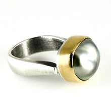 Load image into Gallery viewer, keshi tahitian pearl ring