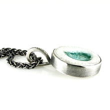 Load image into Gallery viewer, ceramic petal pool pendant