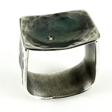 Load image into Gallery viewer, diamond rectangle nest ring