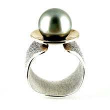 Load image into Gallery viewer, tahitian pearl nest ring