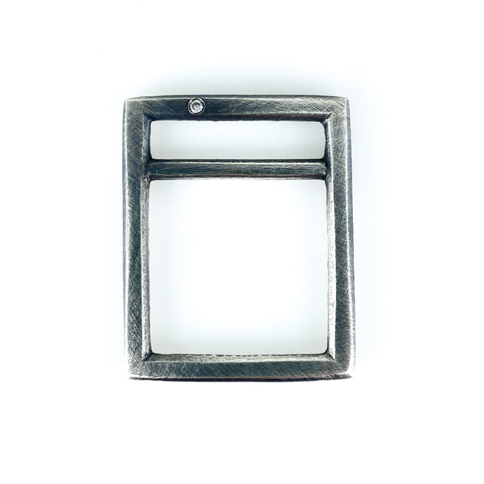 diamond cross bar ring