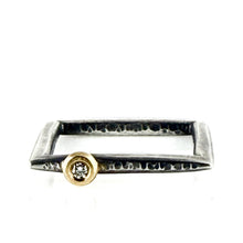 Load image into Gallery viewer, diamond square band 2mm