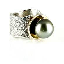 Load image into Gallery viewer, tahitian pearl nest ring