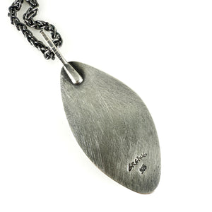 ceramic leaf pendant