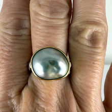 Load image into Gallery viewer, keshi tahitian pearl ring