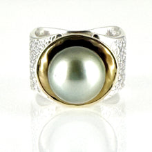 Load image into Gallery viewer, tahitian pearl nest ring