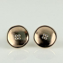 Load image into Gallery viewer, diamond nest earrings