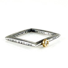 Load image into Gallery viewer, diamond square band 2mm