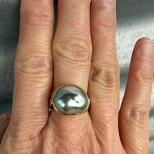 Load image into Gallery viewer, keshi tahitian pearl ring