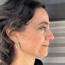 Load image into Gallery viewer, diamond leaf earrings