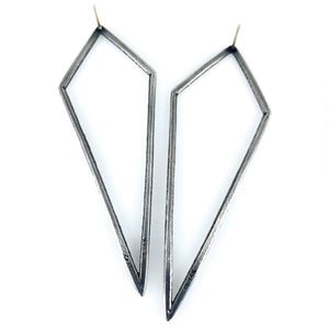 diamond kite earrings