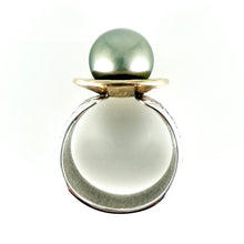 Load image into Gallery viewer, tahitian pearl nest ring