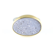 Load image into Gallery viewer, pink druzy quartz tulip ring
