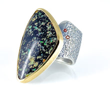 Load image into Gallery viewer, leopard opal ring