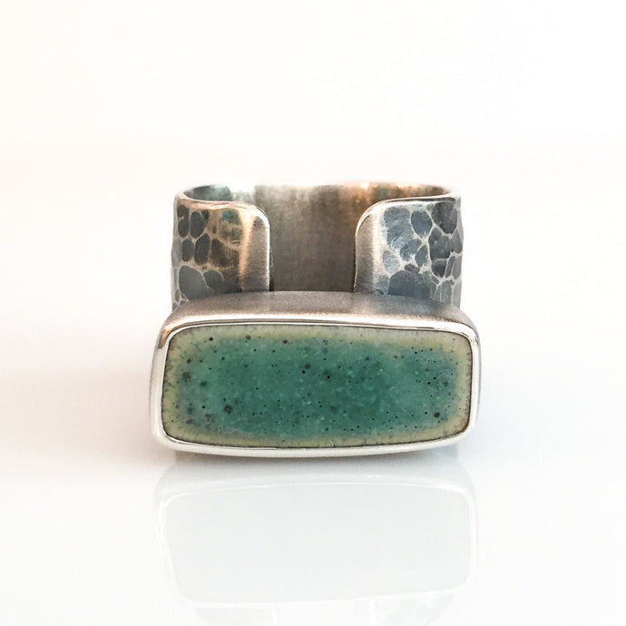 ceramic rectangle ring