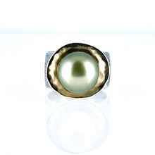 Load image into Gallery viewer, tahitian pearl nest ring