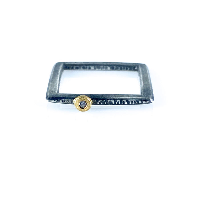 diamond square band 2mm deux